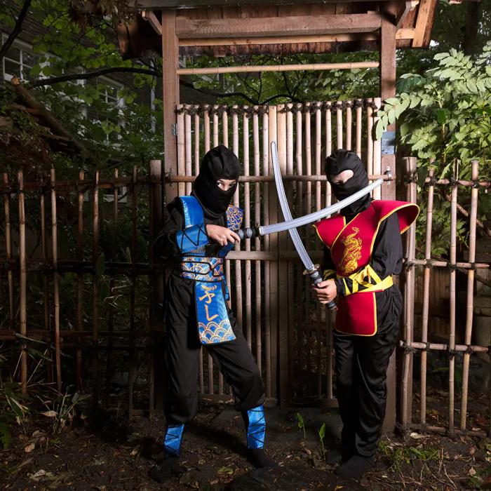 Actual product image Boland Royal Ninja Child Costume (128, 134, 140, 130 B)