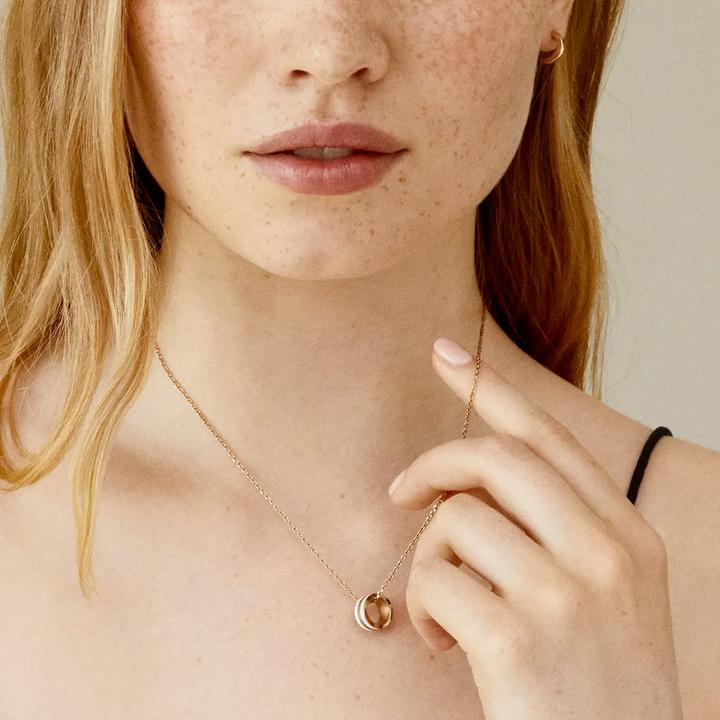 Immagine prodotto Daniel Wellington Collana Emalie in oro rosa bianco (Acciaio inossidabile, Smalto)