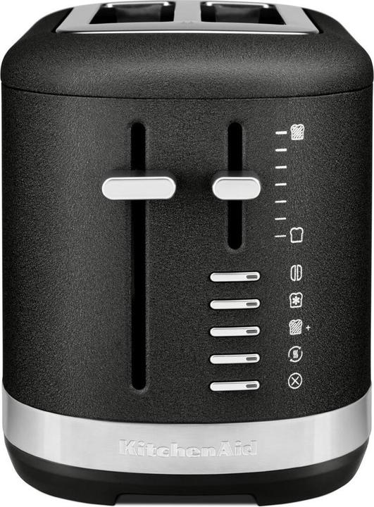 Actual product image KitchenAid 5KMT2109EBK manual 2-slice toaster cast iron black