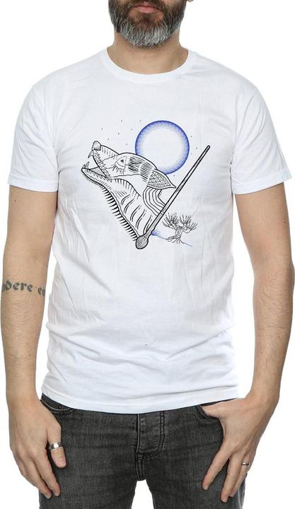 Image du produit - T-shirt WEREWOLF LINE ART - Homme (M)