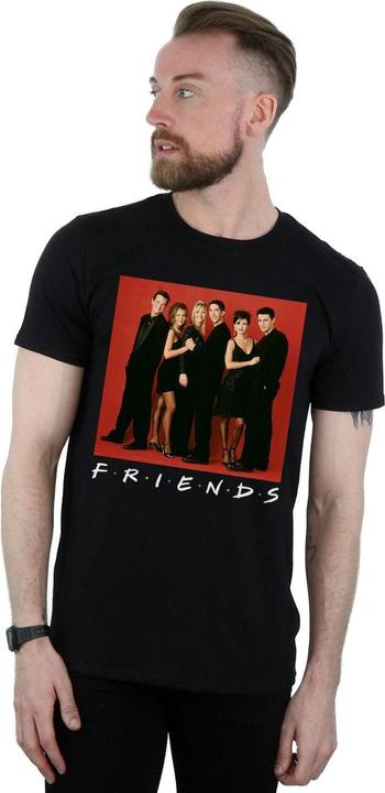 Actual product image Friends Mens Group Photo Formal T-Shirt (3XL)