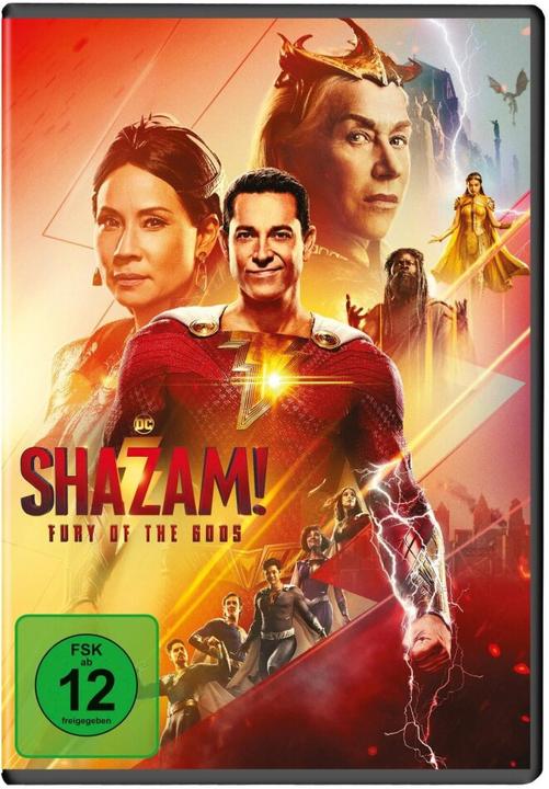 Actual product image Shazam! Fury Of The Gods DVD (DVD, 2023, German, English)