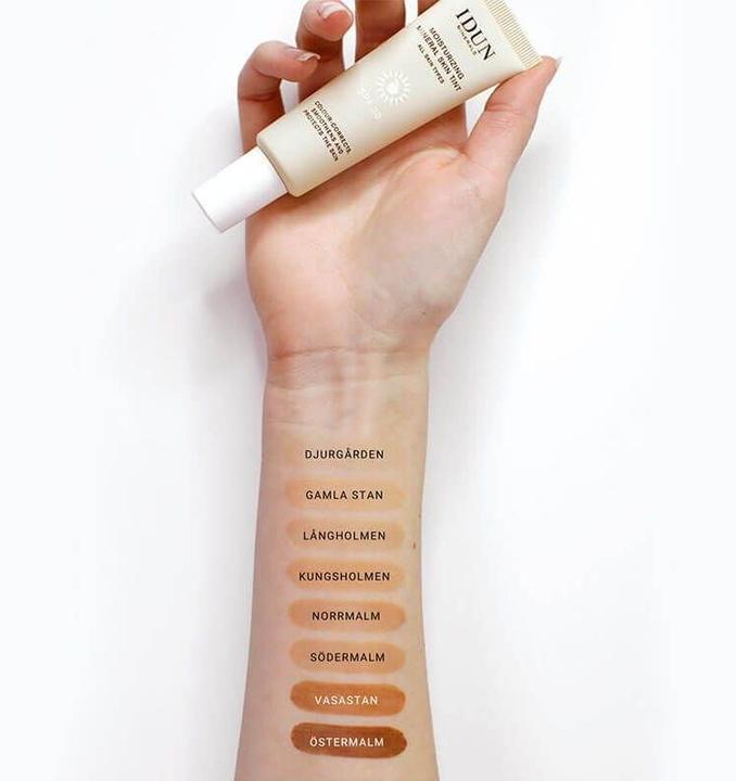 Immagine prodotto IDUN Minerals Minerals Moisturizing Skin Tint SPF 30 Kungsholmen Crema leggera/media (Crema solare, SPF 30, 27 ml)