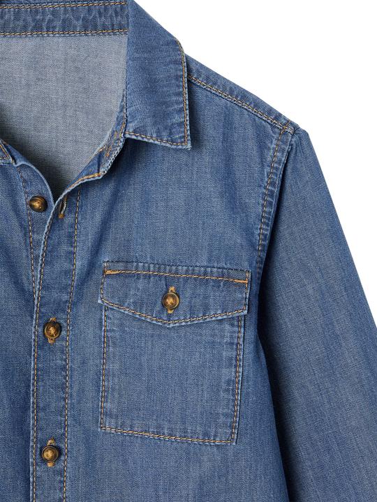 Immagine prodotto Vertbaudet Jungen-Hemd aus Light-Denim (104)