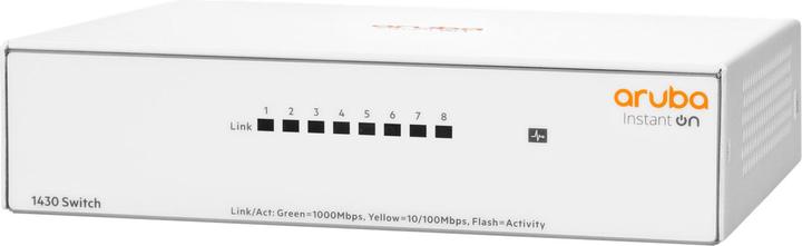 Produktbild HPE Aruba Instant On 1430 8G, Non gestito, L2, Gigabit Ethernet (10/100/1000) (8 Ports)