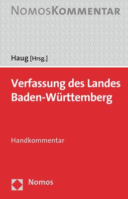 Actual product image VerfassungdesLandesBaden-Württemberg (German, Volker/, MHaug(Prof.Dr.), 2018)