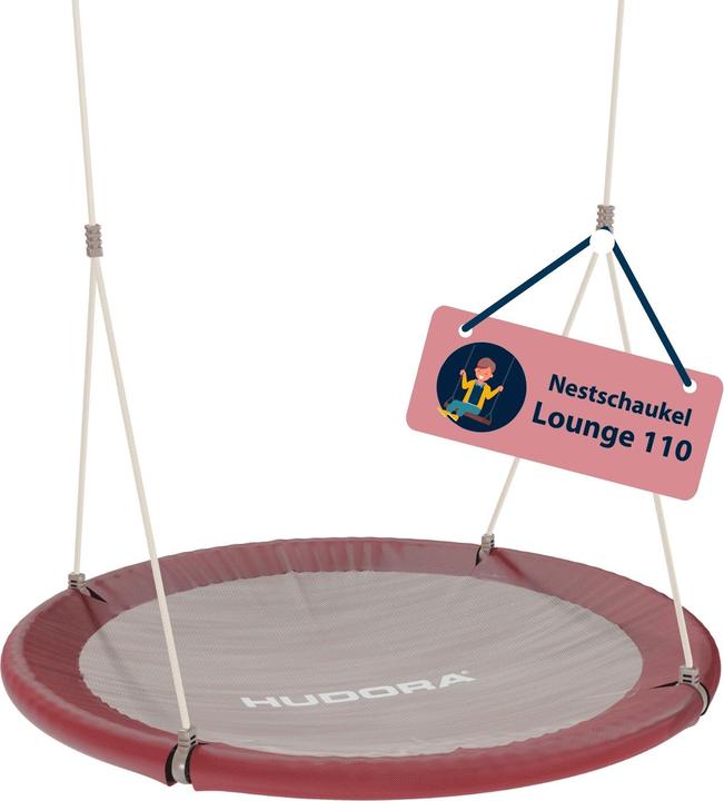 Actual product image Hudora Nest Swing Lounge 110cm, Amber