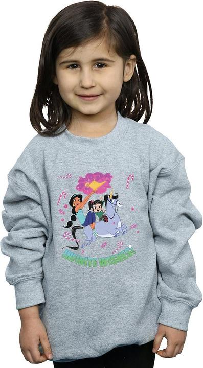 Image du produit Disney - Sweat WRECK IT RALPH JASMINE AND VANELLOPE - Fille (140, 146)
