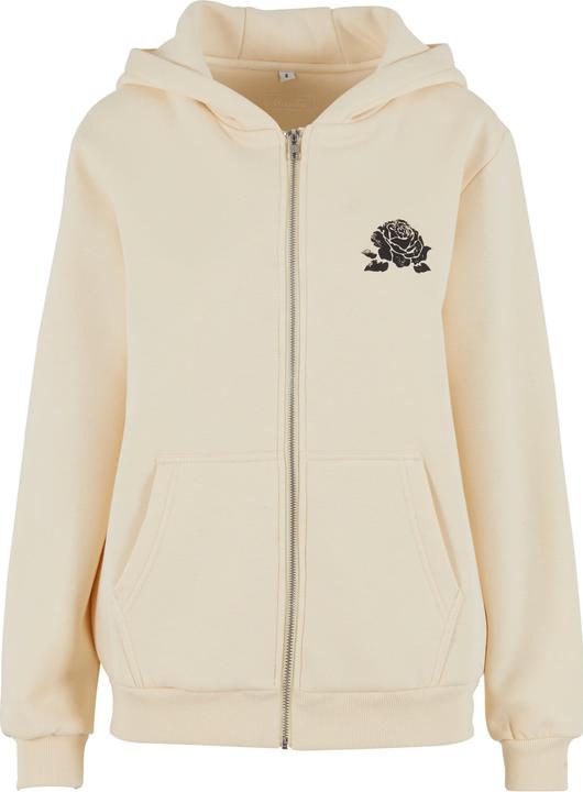 Miss Tee Romantic Dreamers Ladies Fluffy Zip Hoody - 175255
