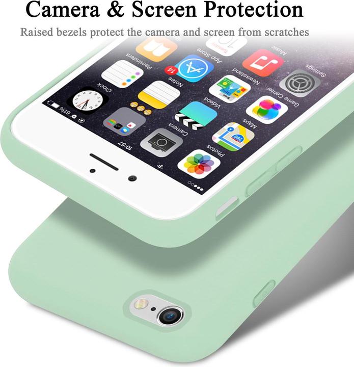 Immagine prodotto Cadorabo Copertura della cassa del silicone liquido TPU (Apple iPhone 6)