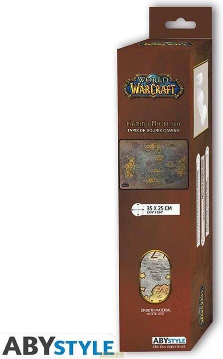 Actual product image ABYstyle Tappetino Mouse Gaming - World of Warcraft : Map