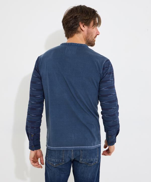 Produktbild Joe Browns Contrast Aztec Long Sleeve Henley (XL)