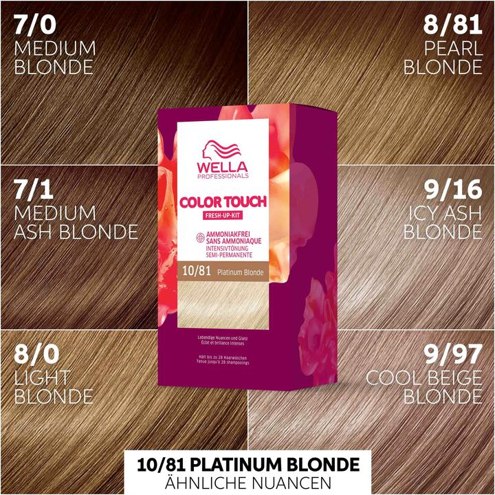 Immagine prodotto Wella Kit di rinfrescata del colore (10/81 biondo chiaro perla-cenere)