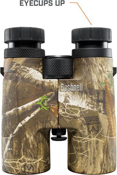 Actual product image Bushnell Powerview 10x42 Realtree edge Bone collector, roof (10 x, 42 mm)
