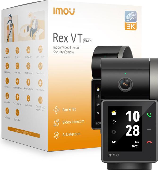 Immagine prodotto Imou Security Cameras rex vt pro (2880 x 1620 Pixels)
