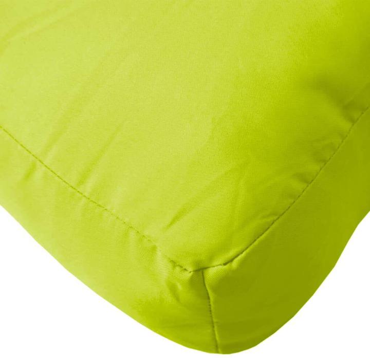 Immagine prodotto VidaXL Cuscino per pallet Cuscino per pallet Divano per pallet Cuscino per schienale Tessuto verde chiaro (50 x 40 x 12 cm)