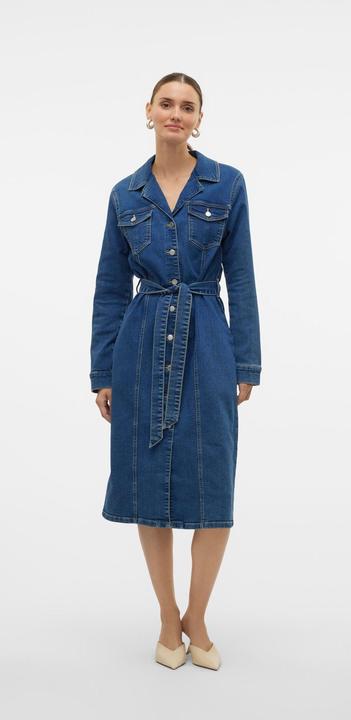 Produktbild Vero Moda VMTELLY Midikleid Jeanskleid (M)