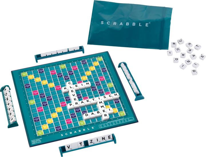 Actual product image Mattel Games SCRABBLE Travel (German)