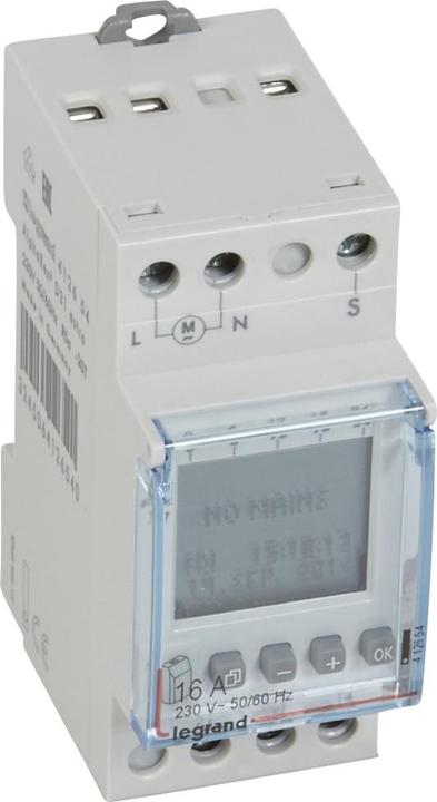Actual product image Legrand Time Switch Digital Disp 1 Output