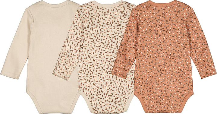 Actual product image La Redoute Collections 3er-Pack langärmelige Bodys (74)