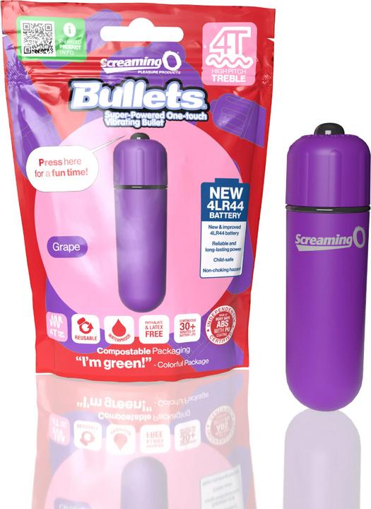 Image du produit Screaming O Bullet 4T - Raisin