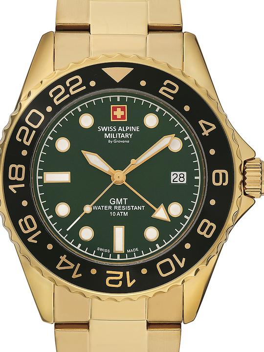 Produktbild Swiss Alpine Military 7052.1114 Herrenuhr GMT 42mm 10ATM (42 mm)