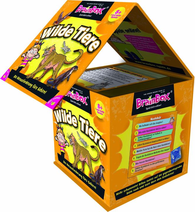 Produktbild Brainbox Brain Box- Wilde Tiere (Deutsch)