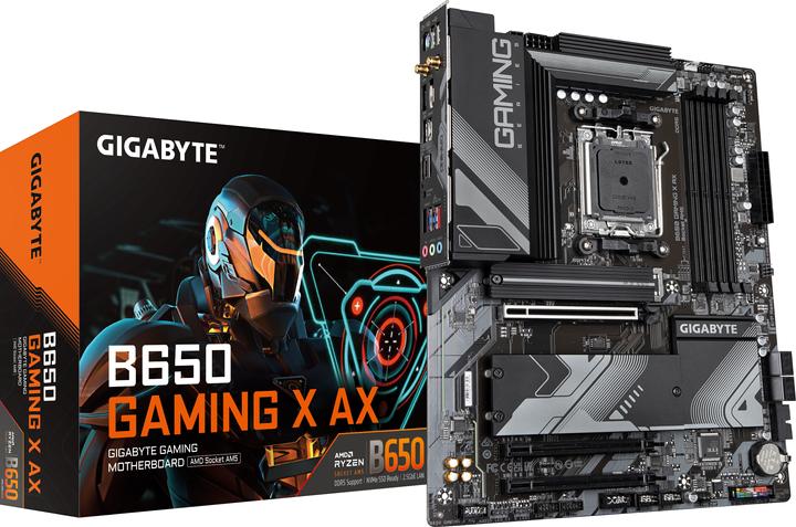 Productafbeelding Gigabyte MB GBT AMD AM5 B650 GAMING X AX (AM5, AMD B650, ATX)