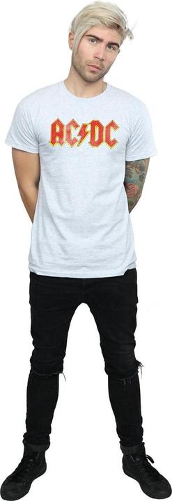Actual product image AC/DC Mens Distressed Logo T-Shirt (M)