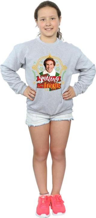 Produktbild Elf Buddy Smiling Sweatshirt Mädchen (128)