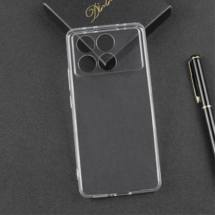 Produktbild Cover-Discount Xiaomi Poco X6 Pro - Silikon Gummi Case transparent (Xiaomi Poco X6 Pro)