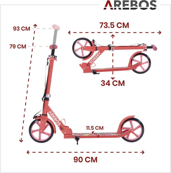 Image du produit Arebos Tretroller