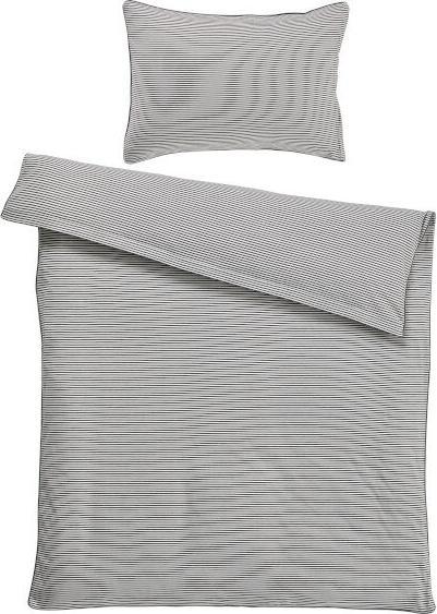 Image du produit Living Home Jersey mélangé à rayures (Taie d'oreiller, 50 x 70 cm)