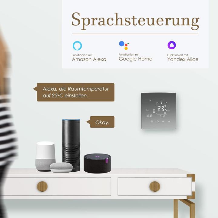 Immagine prodotto Beok controls Termostato scaldabagno, 1pc WIFI