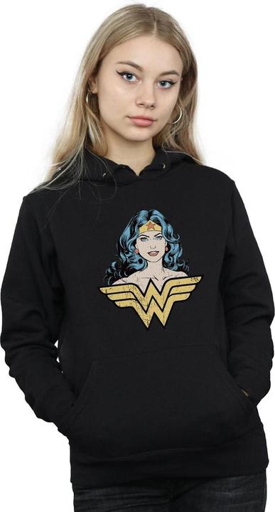Image du produit - Sweat à capuche WONDER WOMAN GAZE - Femme (XL)