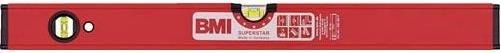 Actual product image BMI Spirit level SUPERSTAR 100 cm red aluminium ± 0.5 mm/m with magnet (100 cm)