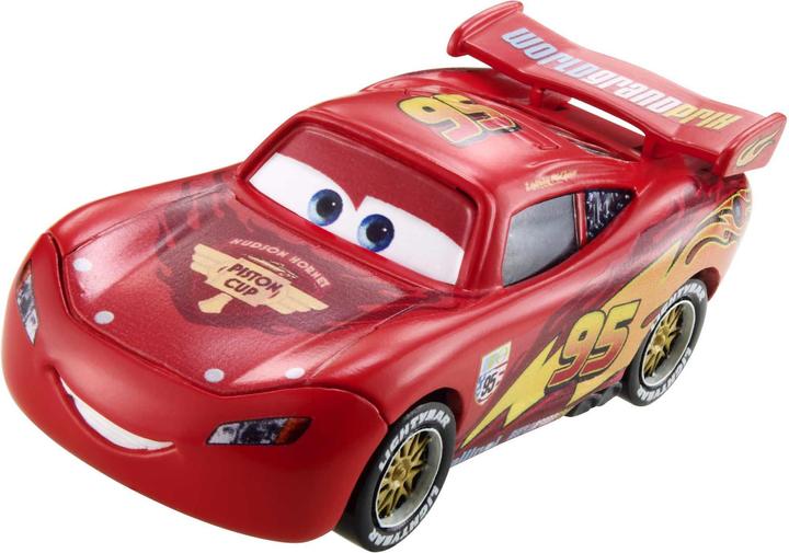 Actual product image Disney Cars Lightning McQueen Racing Wheels