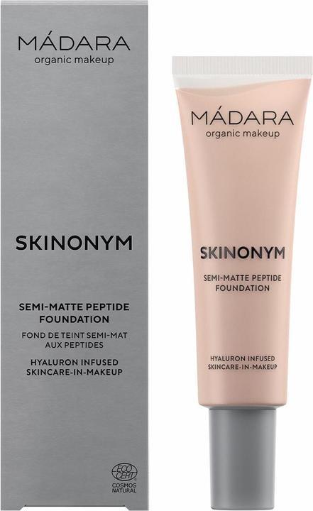 Image du produit Madara Organic Skincare SKINONYM Fond de teint peptide semi-mat 30 Rose Ivory 30ml (Rose Ivoire)