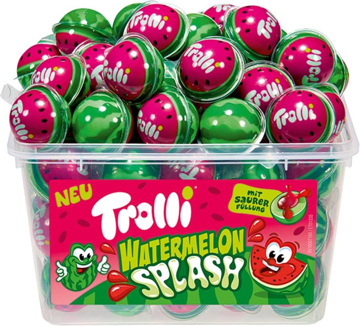 Immagine prodotto Trolli Caramelle gommose Watermelon Splash 1128 g (60 pz., 1128 g)