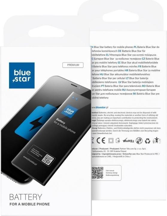 Produktbild Partner Telecom Akku Blue Star BLUE STAR HQ Akku für IPHONE 4 1420 mAh