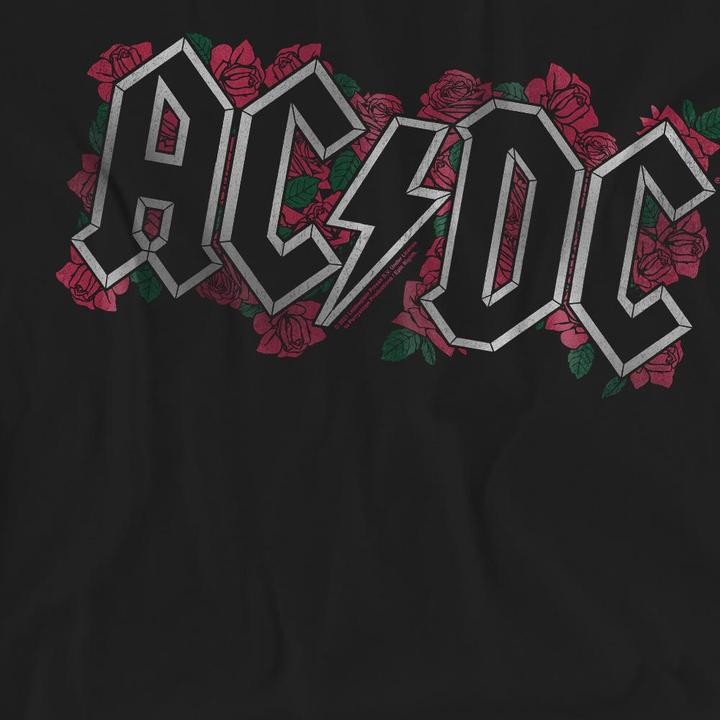 Immagine prodotto AC/DC Maglietta Logo Rose Adulto Unisex (L)