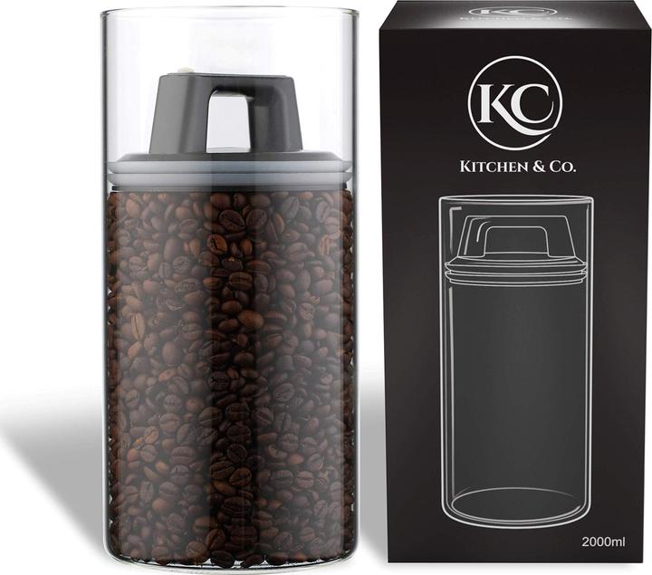 Image du produit Kitchen Bocaux à provisions avec couvercle à vide (2 l)