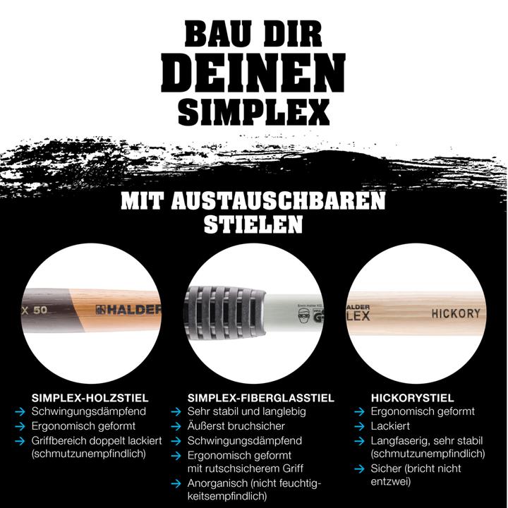 Actual product image Halder Simplex soft-face mallet (345 g)