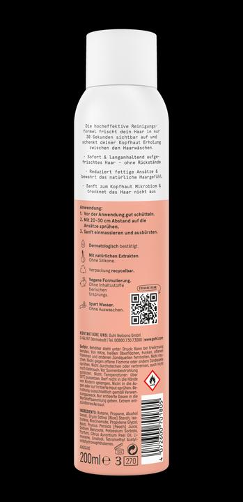 Image du produit Guhl 30 Sekunden Trockenshampoo Fruchtige Frische (200 ml, Shampoing sec)