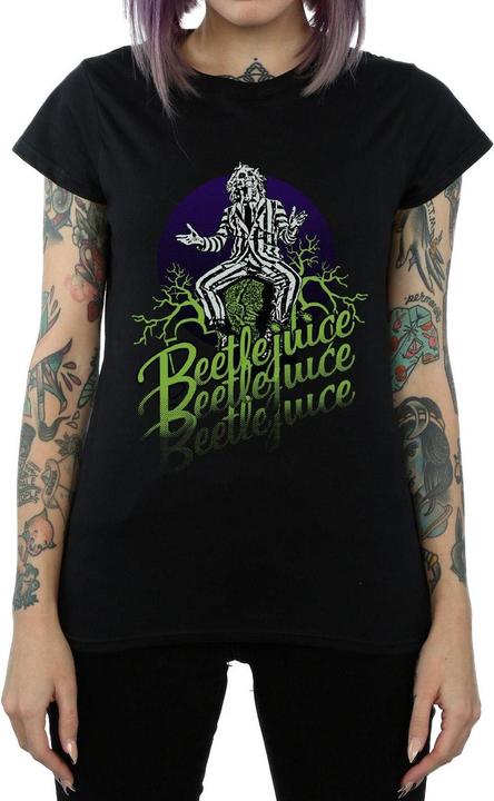 Produktbild Beetlejuice Faded Pose TShirt aus Baumwolle (L)