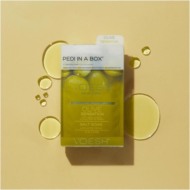 Actual product image Voesh Pedi Olive Sensation (Foot cream & foot gel, Foot bath, Foot mask)