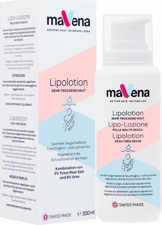 Actual product image Mavena Lipolotion (Body cream, 200 ml)