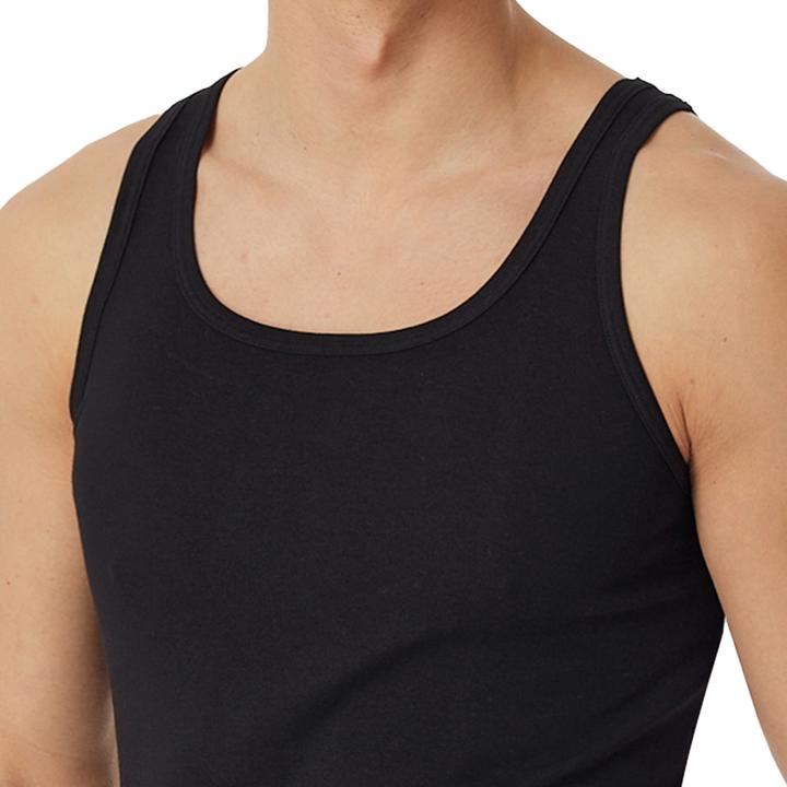 Produktbild Schiesser 4er Pack Original Classics Feinripp Unterhemd / Tanktop (XL)