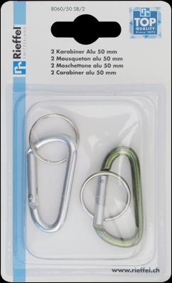 Actual product image Rieffel Key Carabiner - Ellipse