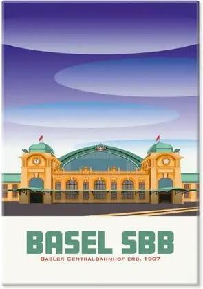 Produktbild S.wert Design Magnet Basel SBB (1 x)